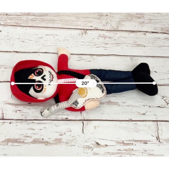 DISNEY PIXAR Coco Miguel Dia De Los Muertos Plush - Picture 5 of 5